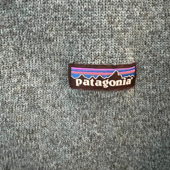 Patagonia full zip up women’s teal medium - Picture 3 of 9